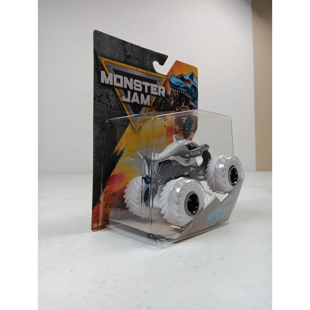 Monster Jam “Megalodon” Truck Set Of 4 Spin Master 1:64 Series 01